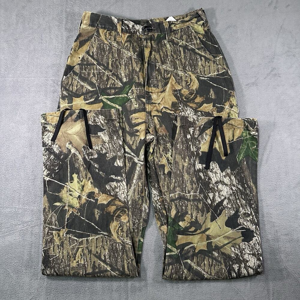 RedHead Camo Cargo Pants Brown Hunting Men Medium Regular Cotton Outdoor